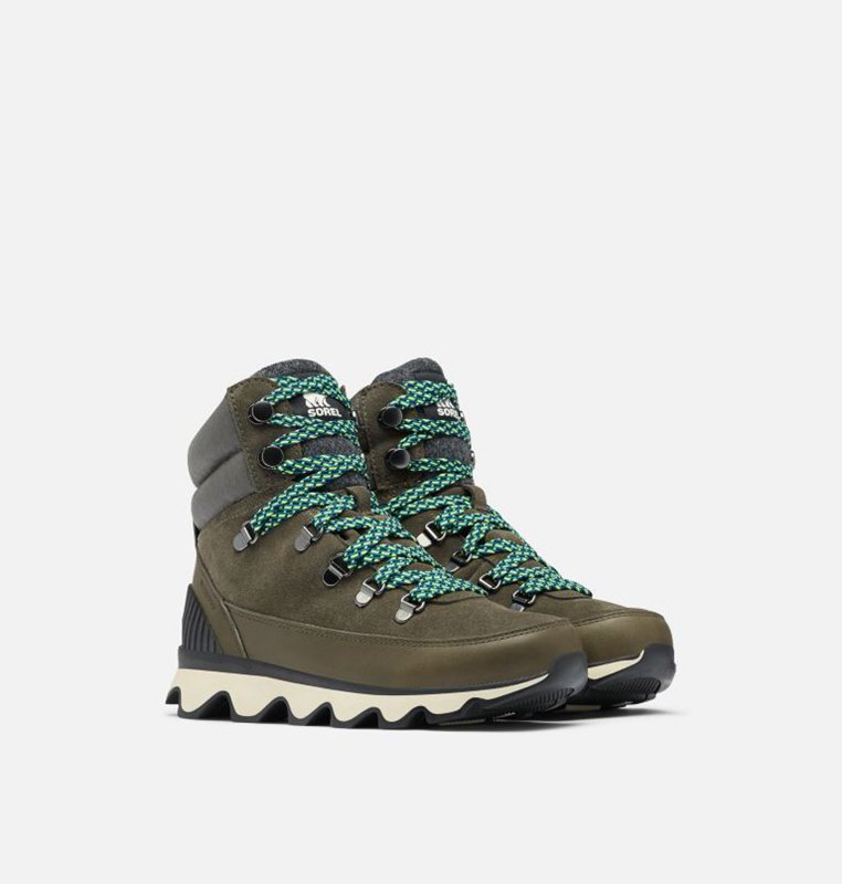 Sorel Dam Sneakers Mörk Gröna - Kinetic™ Conquest Boot - WTN-938621